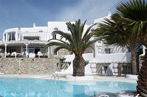 Palladium Hotel,Kiklades,Mikonos,Platis Gialos,with pool,bar,beach