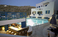 Poseidon Hotel, Cyclades Islands, Ios Island, beach, pool, garden.
