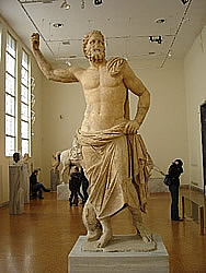 Ιστορία της Μήλου - Άγαλμα του Ποσειδώνα