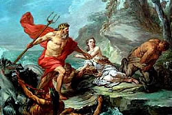 Mitologia, Isola di Milo - Nettuno, il Dio del Mare