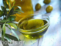 Local Products Olive Oil of Thassos Island