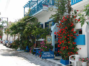 Elisabeth Hotel,Chora,Naxos,Cyclades Islands,Aegean Sea,Greece