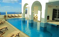 Atlantis Hotel,Santorini Island,Fira,with pool,beach,Volcano