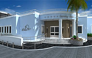 La Mer Deluxe Hotel & Spa, Kamari Village, Santorini Island, Cyclades Islands, Holidays in Greek Islands, Greece