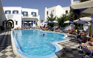Greece, Greek Islands, Cyclades Islands, Santorini Island, Kamari, Levante Beach Hotel