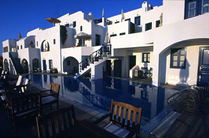 Regina Mare Hotel, Emborio,Santorini,Thira,Cyclades Islands,Aegean Sea,Volcano,Caldera