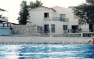 Greece, North Aegean, Samos, Potokaki, Pithagorion, Bonsai Hotel, by the beach