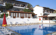 Rene Hotel, Agios Fanourios, Megalh Ammos beach, Skiathos island,with swimming pool