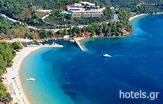 Der Strand Megali Ammos auf Skiathos