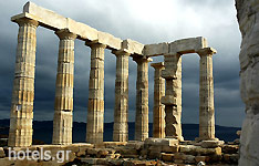 Der Tempel des Poseidon in Sounio