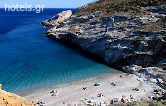 Der Katergo Strand auf Folegandros