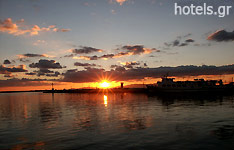 Sunset in Tinos Island