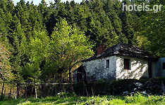 Traditionelles Haus bei Thesprotia