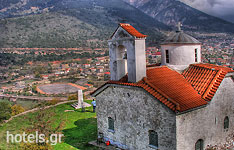 Die Kirche Agios Dimitrios in Karpenissi