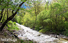 Ein Fluss bei Kefalovriso