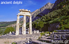 Delphi, Phocide, Grèce Centrale, Hôtels et Appartements