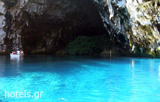 Cave in the water, Paxi Island