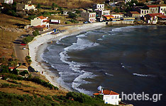 Der Strand von Limeni bei Areopoli