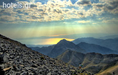 The View of Taigetos Mountain