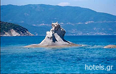 Spiagge della Macedonia - Spiaggia di Kakoudia (Ierissos, Calcidica)