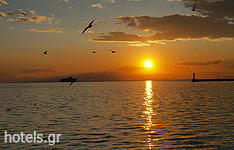 Sunset in Thessaloniki