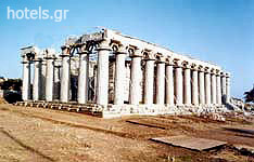Archäologische Stätten - Tempel von Apollo dem Helfer