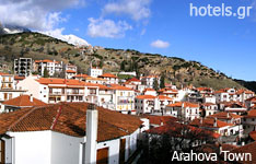 Arahova Viotia hotels and apartments central greece