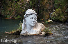 Herkyna River in Livadia