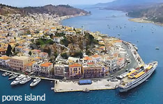 Poros, Îles du Golfe Saronique, Îles Grecques, Hôtels et Appartements