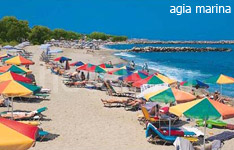 agia marina hotels and apartments crete island greece