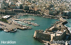 heraklion prefecuture crete island hotels and apartments greece