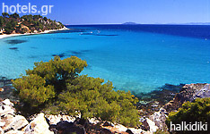 Chalkidiki, Nord Griechenland, Hotels und Apartments