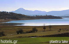 Plastira See, Nord Griechenland, Hotels und Apartments